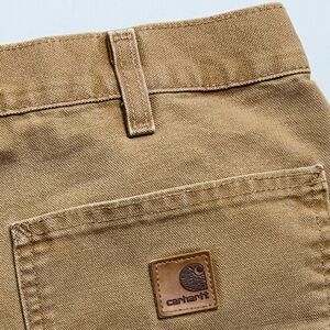 Carhartt Canvas Pants Mens Size 36x34 B11 BRN Duck Carpenter Dungaree Fit